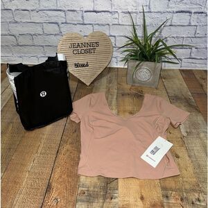 NWT Lululemon Align T-Shirt
Pink Clay